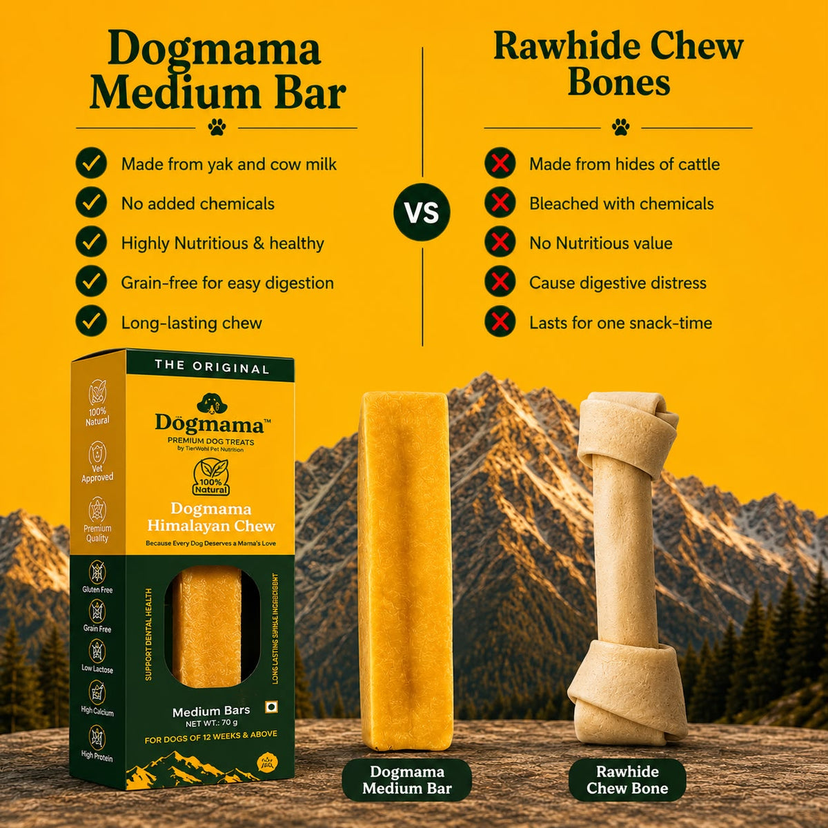 Himalayan Chew (Medium - Box Design)  60g